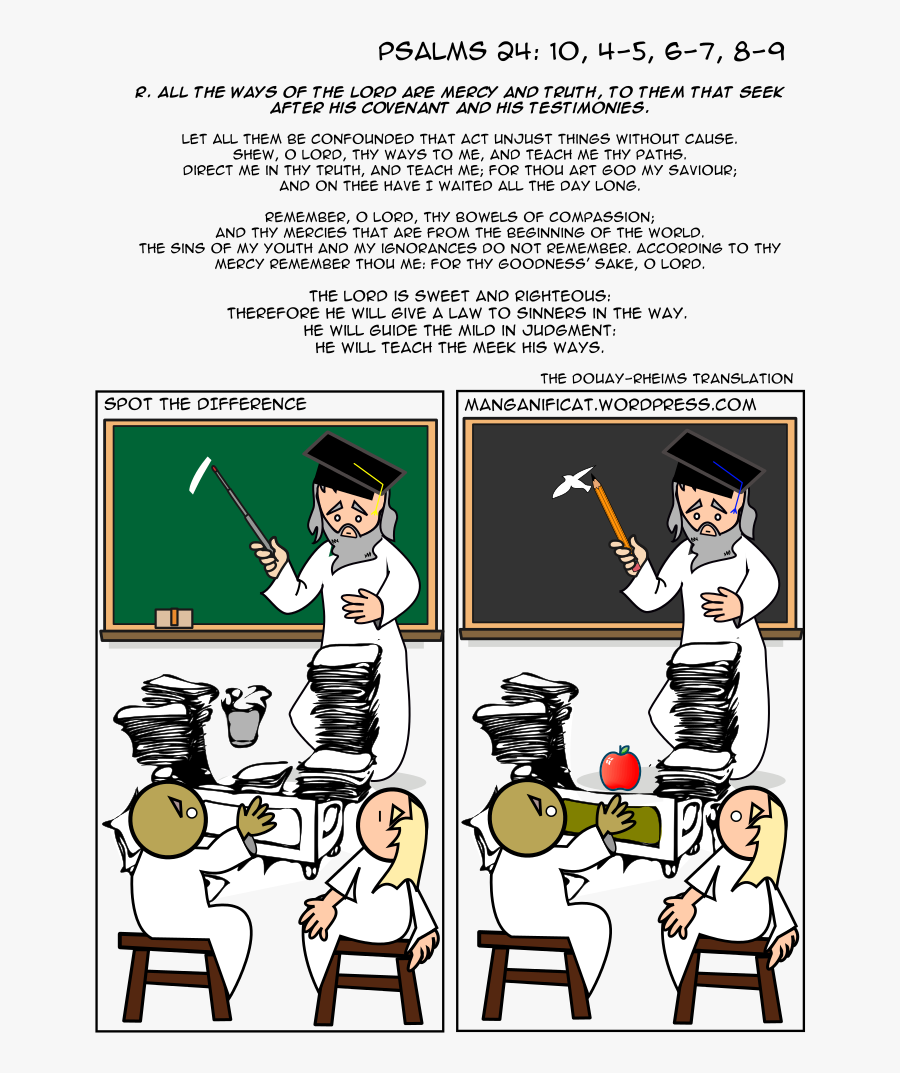 1lentpsalms - Cartoon, Transparent Clipart