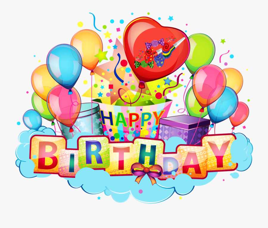 Happy Birthday Pictures For Sister - Happy Birthday Picture In Cartoon, Transparent Clipart