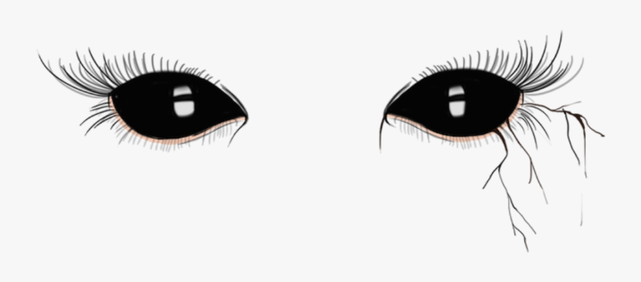 Clip Art Demon Black Eyes - Demon Dark Eyes Png, Transparent Clipart