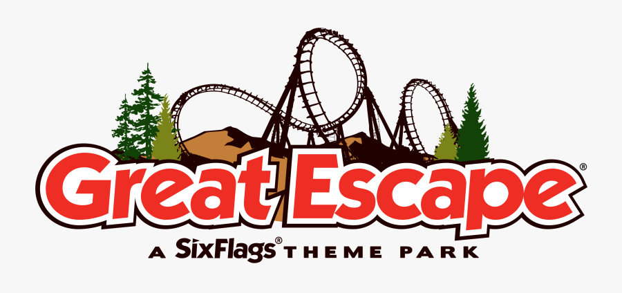 Great Escape Six Flags Theme, Transparent Clipart