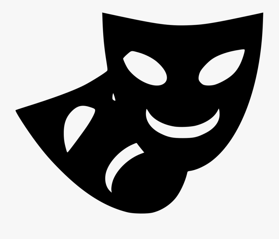 Drama Clipart Theater Icon - Play Mask Png, Transparent Clipart