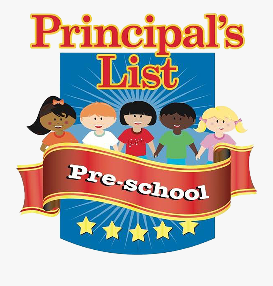 Principal List Preschool, Transparent Clipart