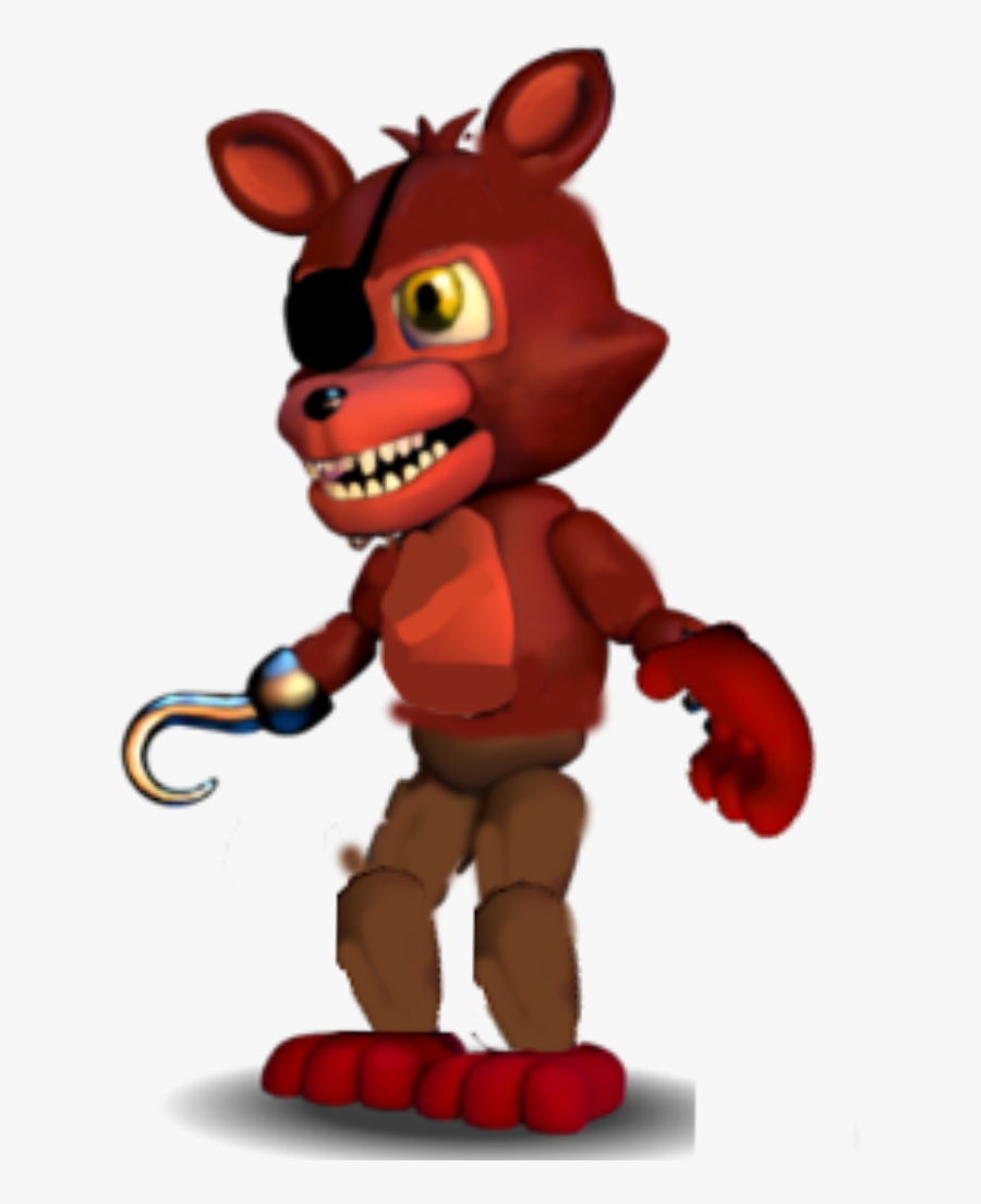 Adventure Foxy I Don"t Care That"s It"s Unwithered - Fnaf World Old Foxy, Transparent Clipart