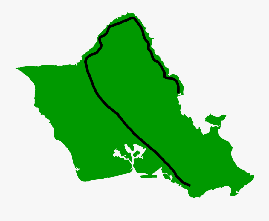 Oahu Vector, Transparent Clipart