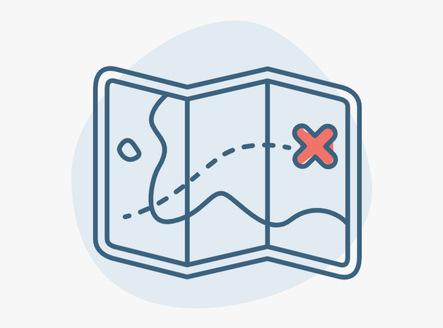 Icon Dockside Adventure Map - Treasure, Transparent Clipart