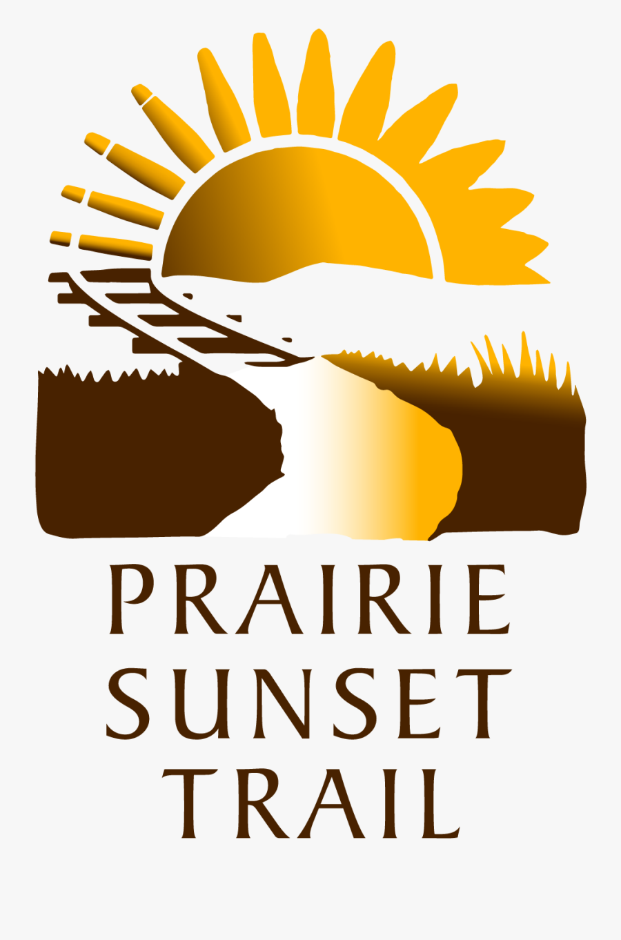 Garden Plain Kansas Prairie Sunset Trail, Transparent Clipart
