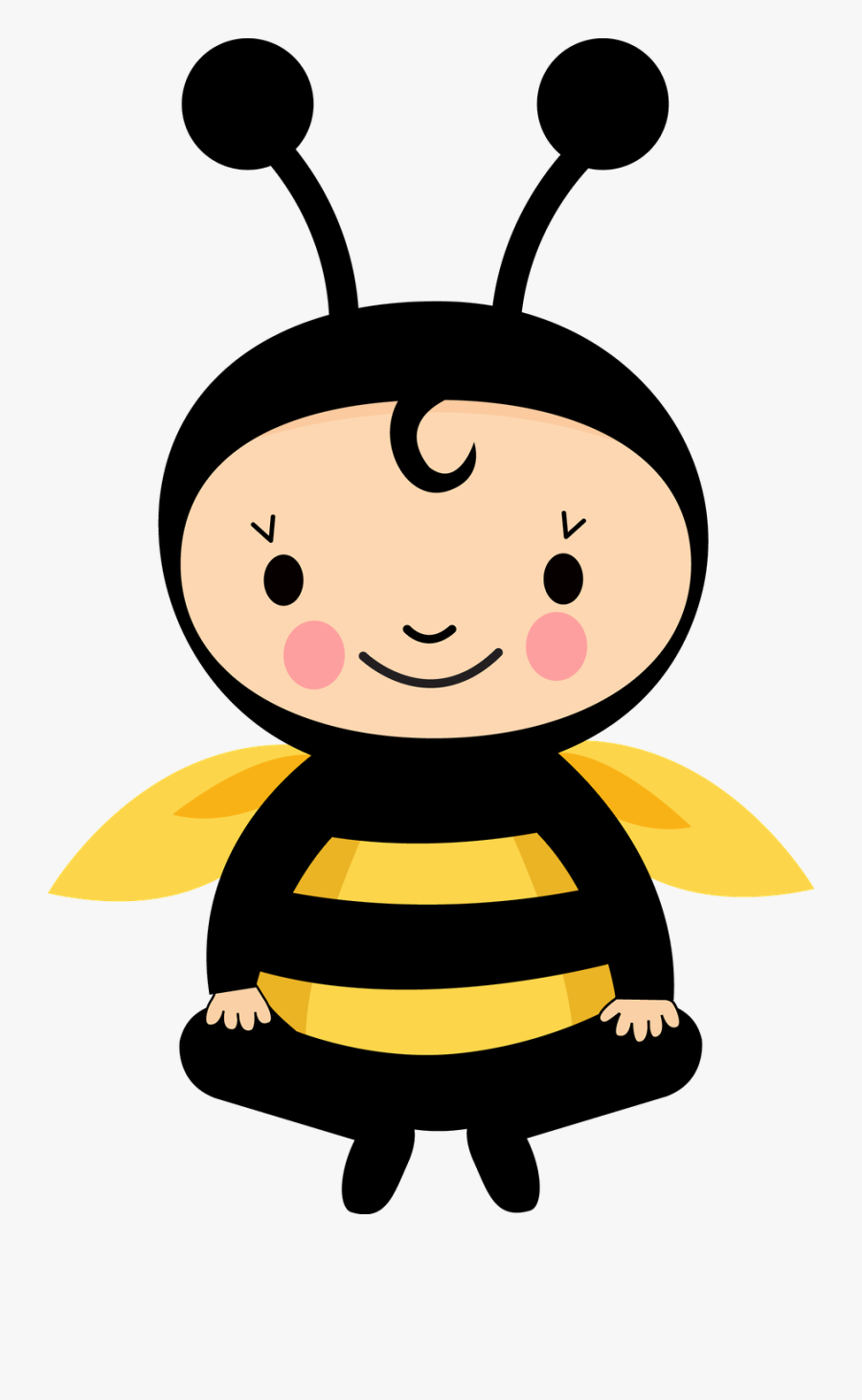 Abelhinha Png, Transparent Clipart
