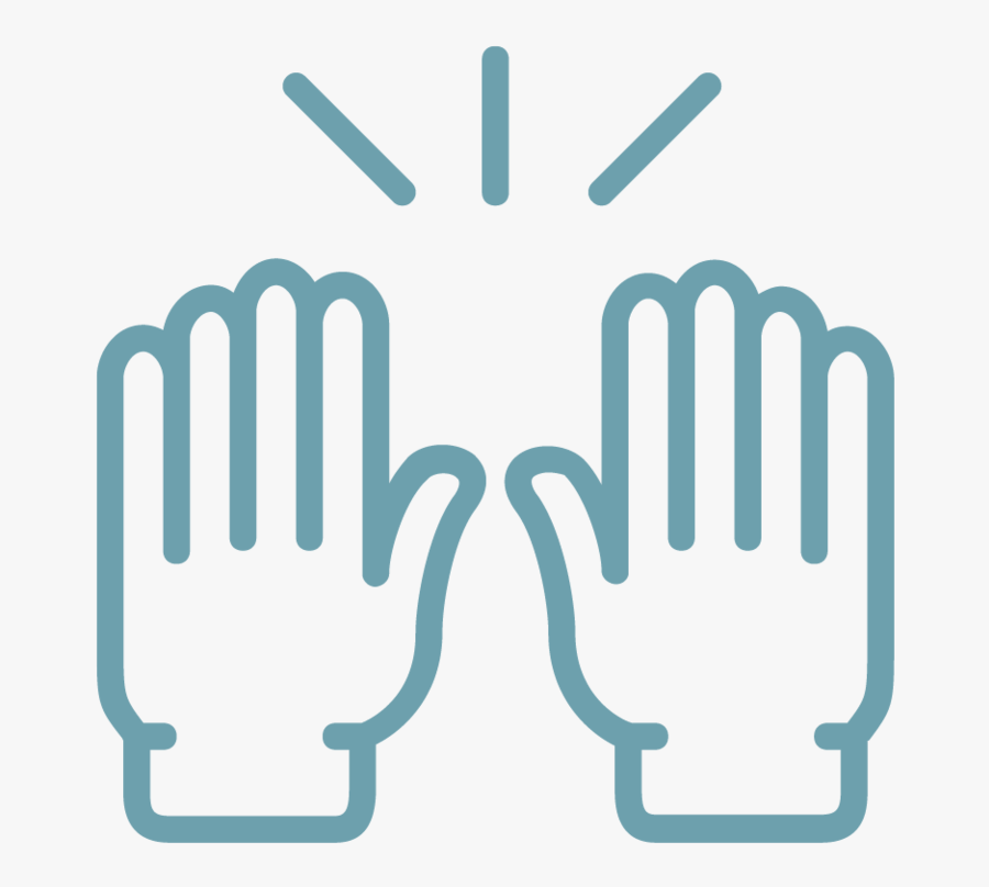 Icons-09 - Icon Hands, Transparent Clipart