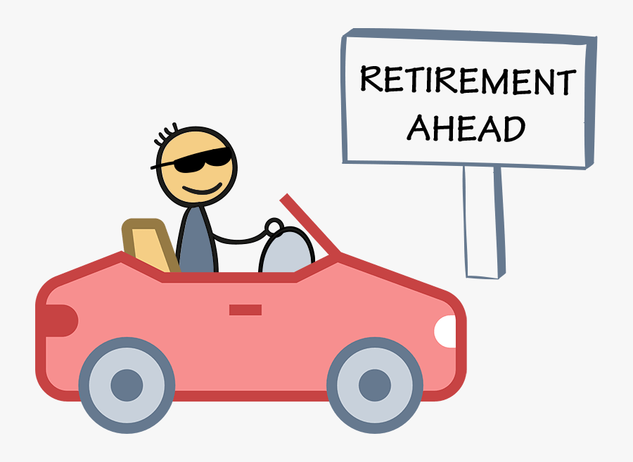 Retirement Ahead Mobile - Clip Art Transparent Background Retirement, Transparent Clipart