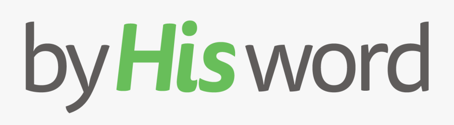 By His Word - Graphic Design, Transparent Clipart