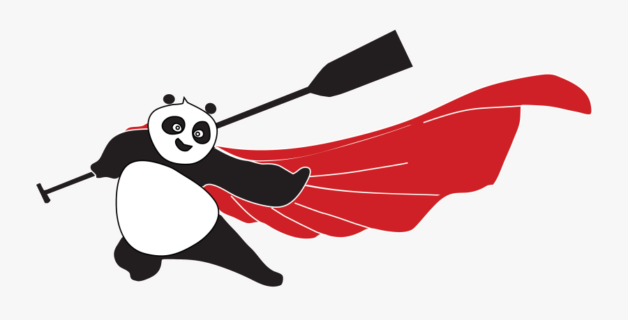 Windy Pandas - Kung Fu Panda, Transparent Clipart