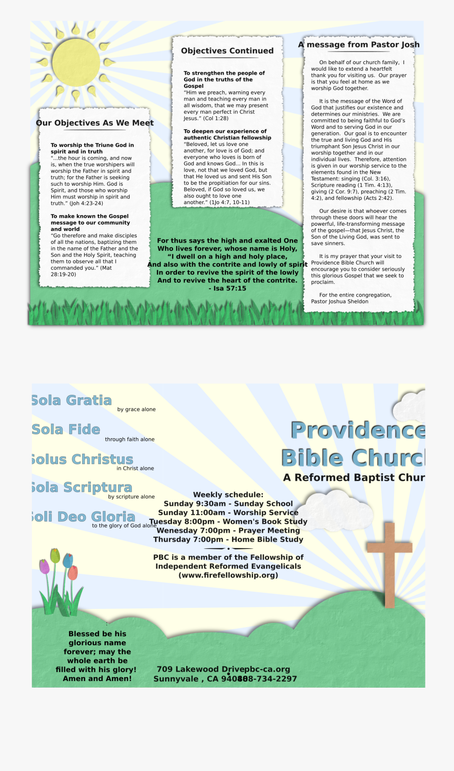 Church Welcome Brochure Clip Arts - Brochure, Transparent Clipart