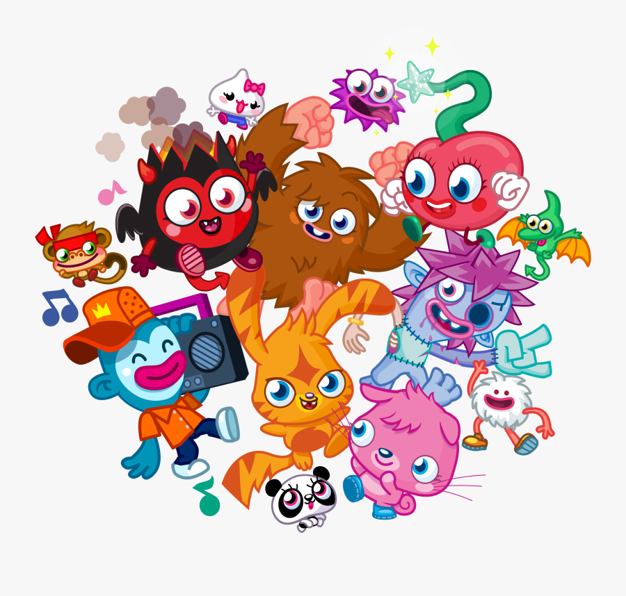 Moshi Group - Moshi Monsters Png, Transparent Clipart