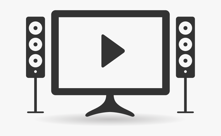 Icon Home Cinema, Transparent Clipart