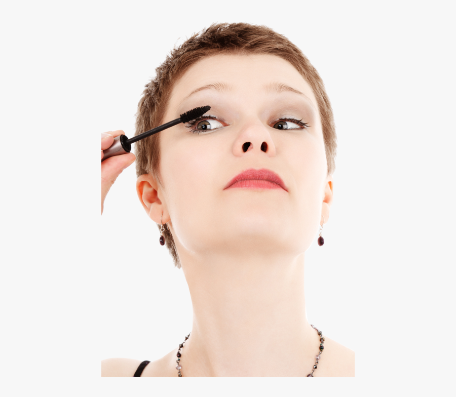 Girl Doing Makeup Png Image - Girl Doing Makeup Png, Transparent Clipart