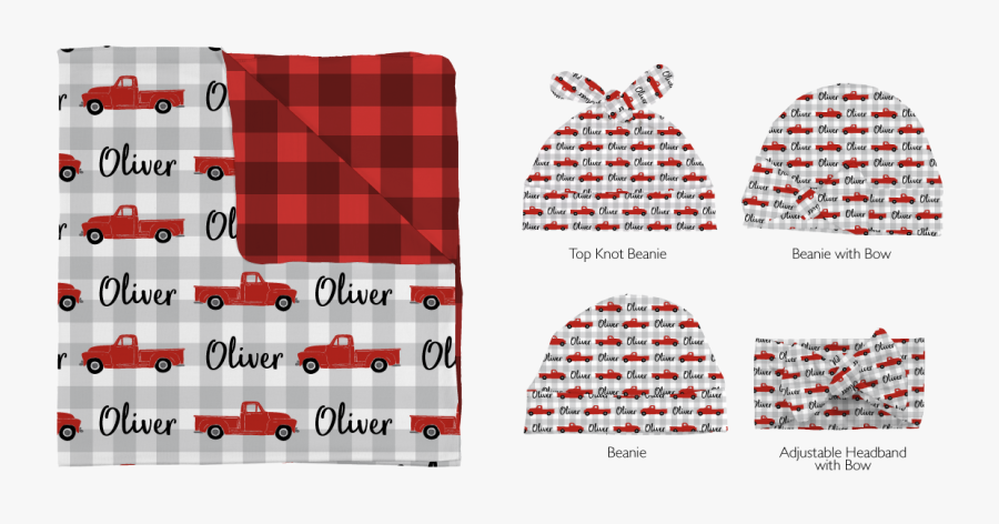 Oliver’s Vintage Truck, Transparent Clipart