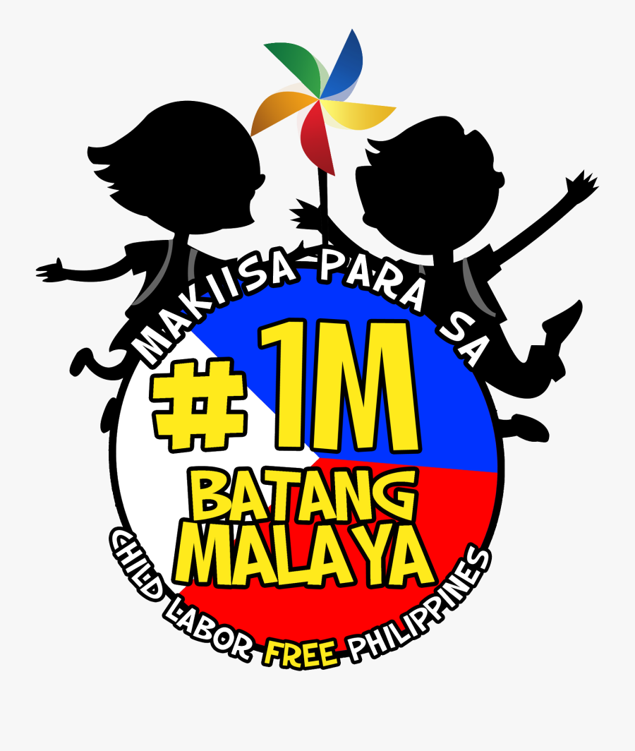 #1mbatangmalaya Campaign - Child Labor In The Philippines, Transparent Clipart