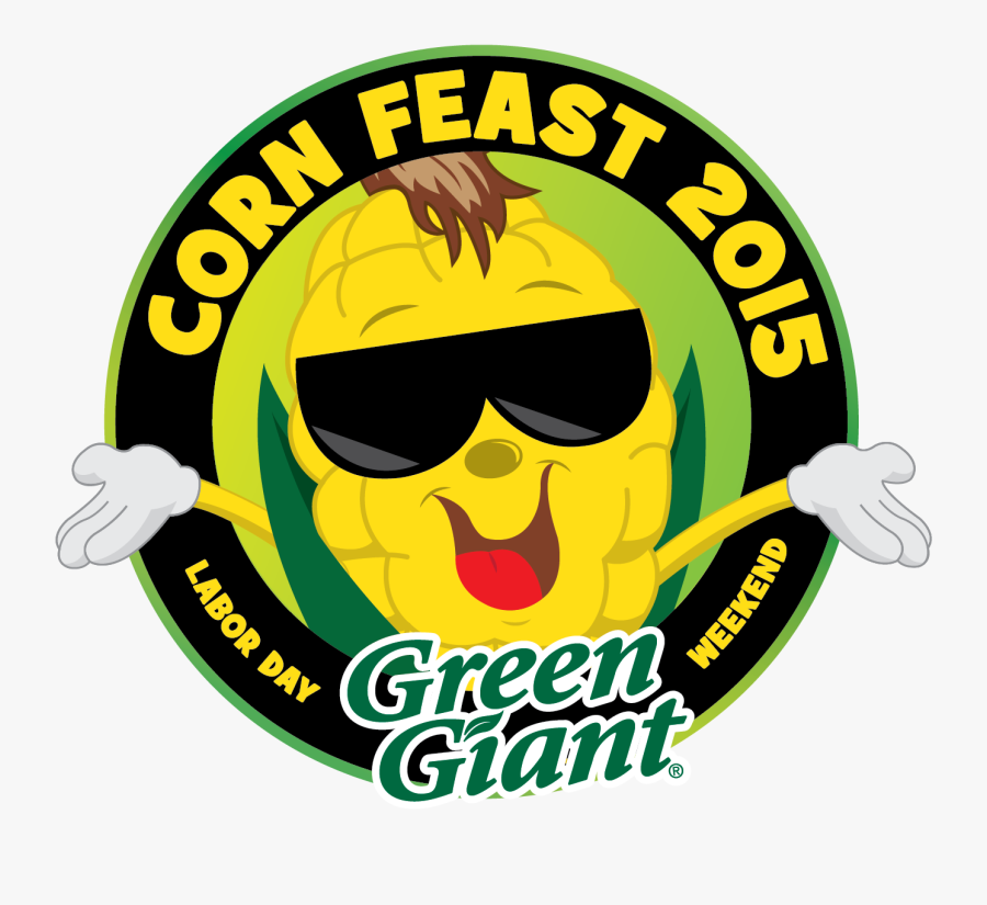 Valleyfair Green Giant Corn Feast - Green Giant, Transparent Clipart