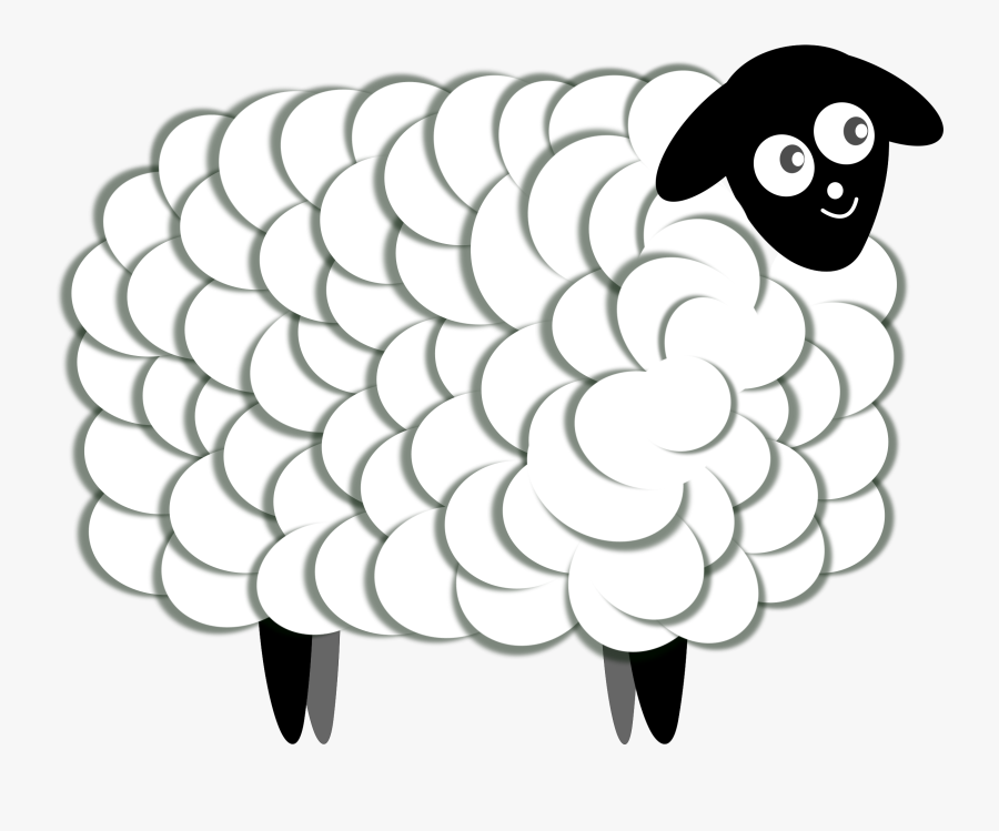 Drawing Sheep Color, Transparent Clipart
