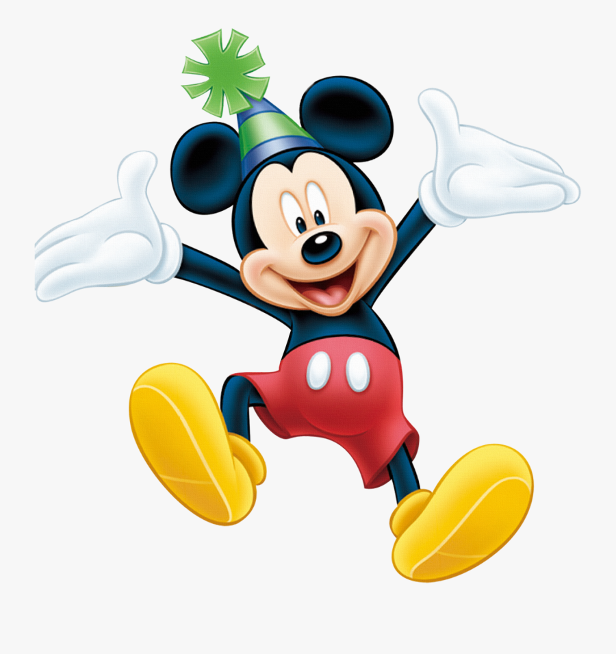 Transparent Mouse Animal Png - Birthday Mickey Mouse Png, Transparent Clipart