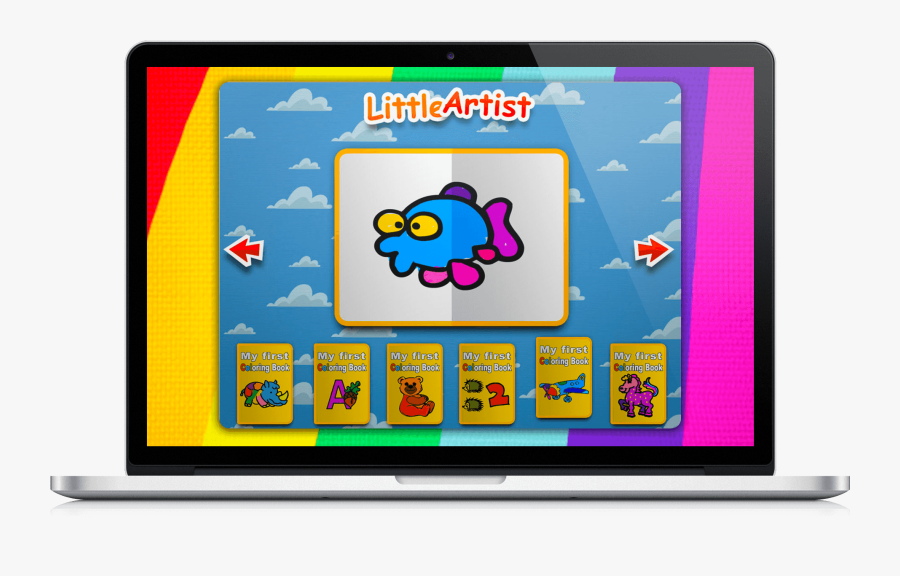 Drawing And Coloring Book, Transparent Clipart