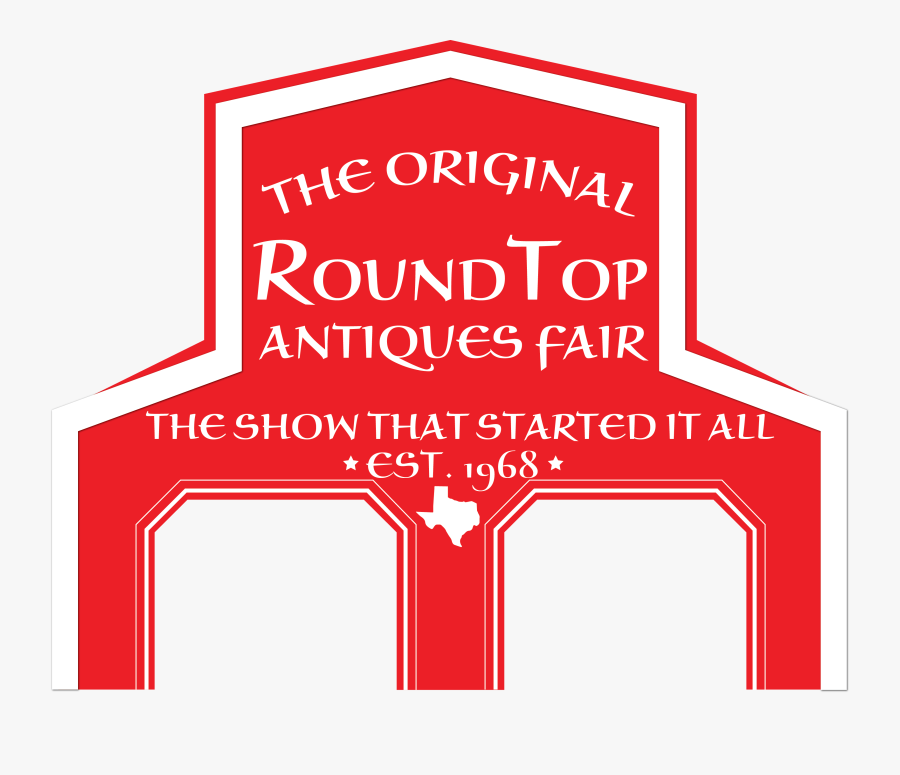 Round Top Antique Fair Logo, Transparent Clipart