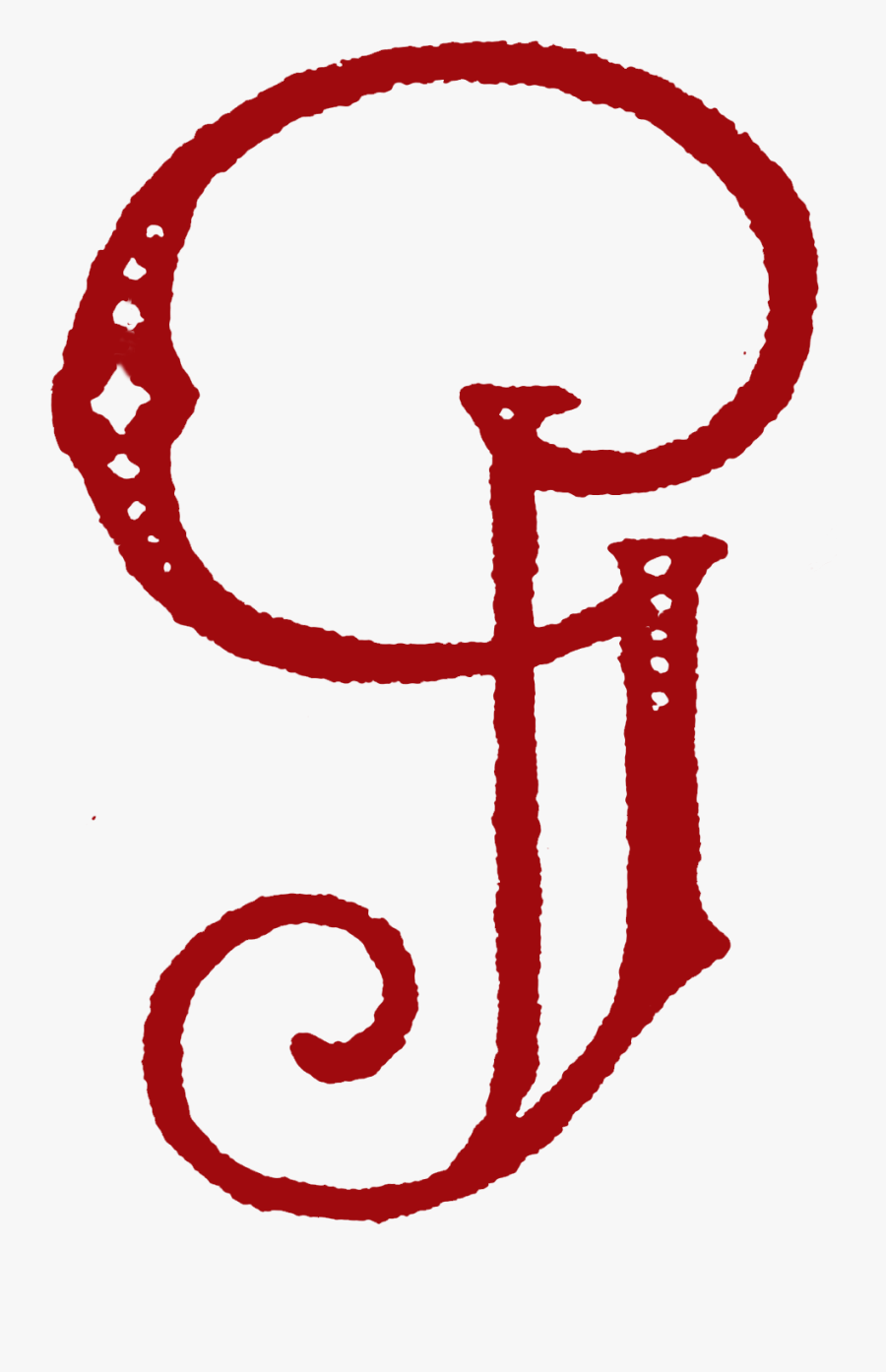 Capital Pinterest Drop Cap - Transparent Fancy Letters R, Transparent Clipart