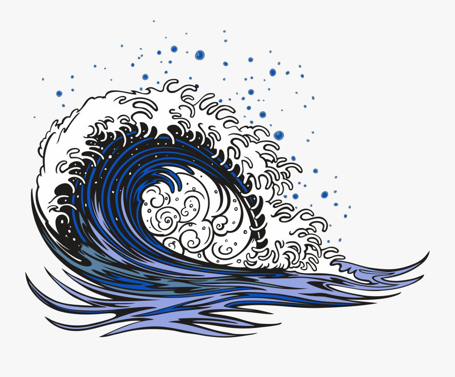 Heritage Lakes Blue Wave Logo - Heritage Lakes Blue Waves, Transparent Clipart