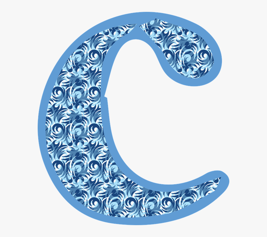 Alphabet, C, Letter, Decorative, Text - Png Text C, Transparent Clipart