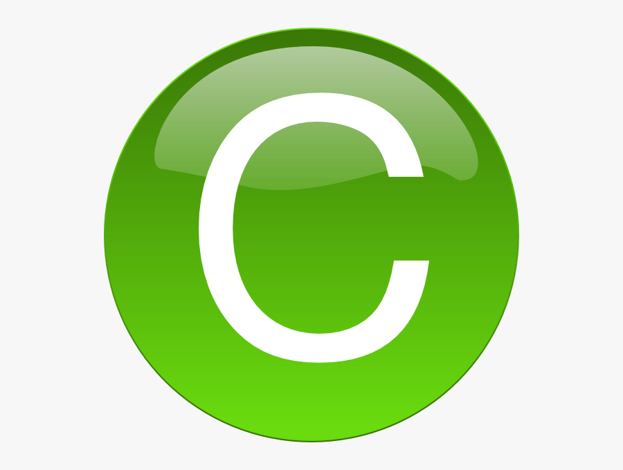 Letter C Png - Green Z, Transparent Clipart