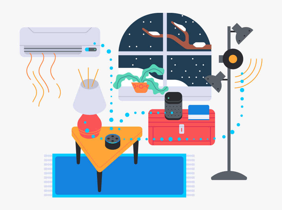 Amazon Connected Devices, Transparent Clipart