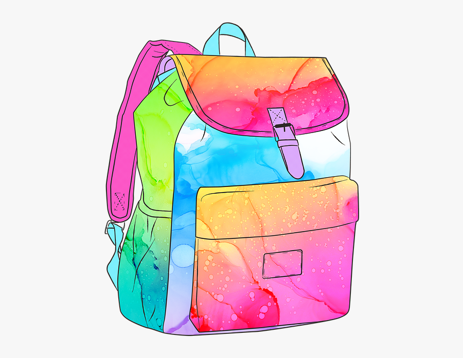 Backpack, Transparent Clipart