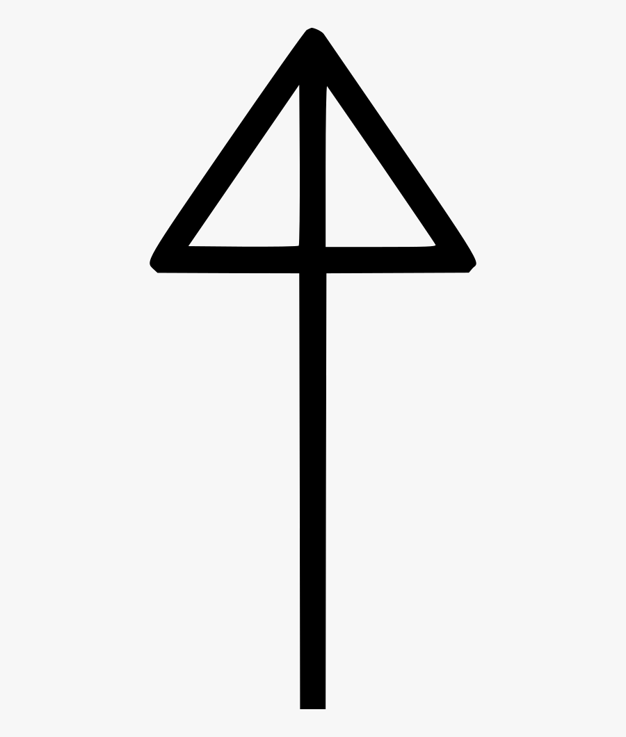 Up Simple - Cross, Transparent Clipart