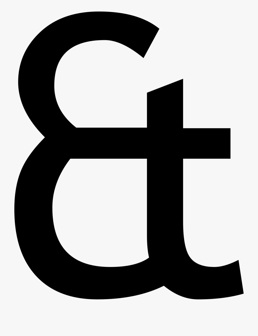 Trebuchet Ampersand, Transparent Clipart