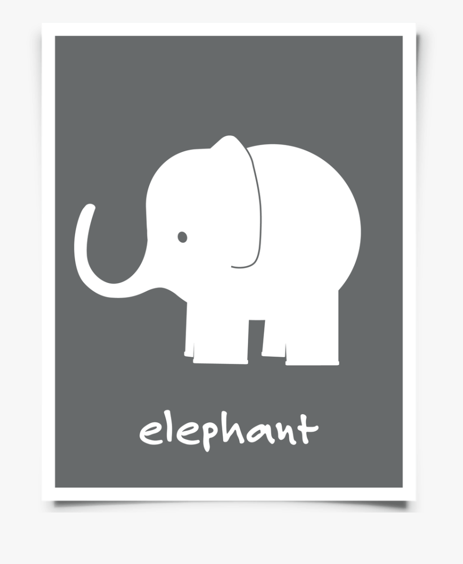 Indian Elephant, Transparent Clipart