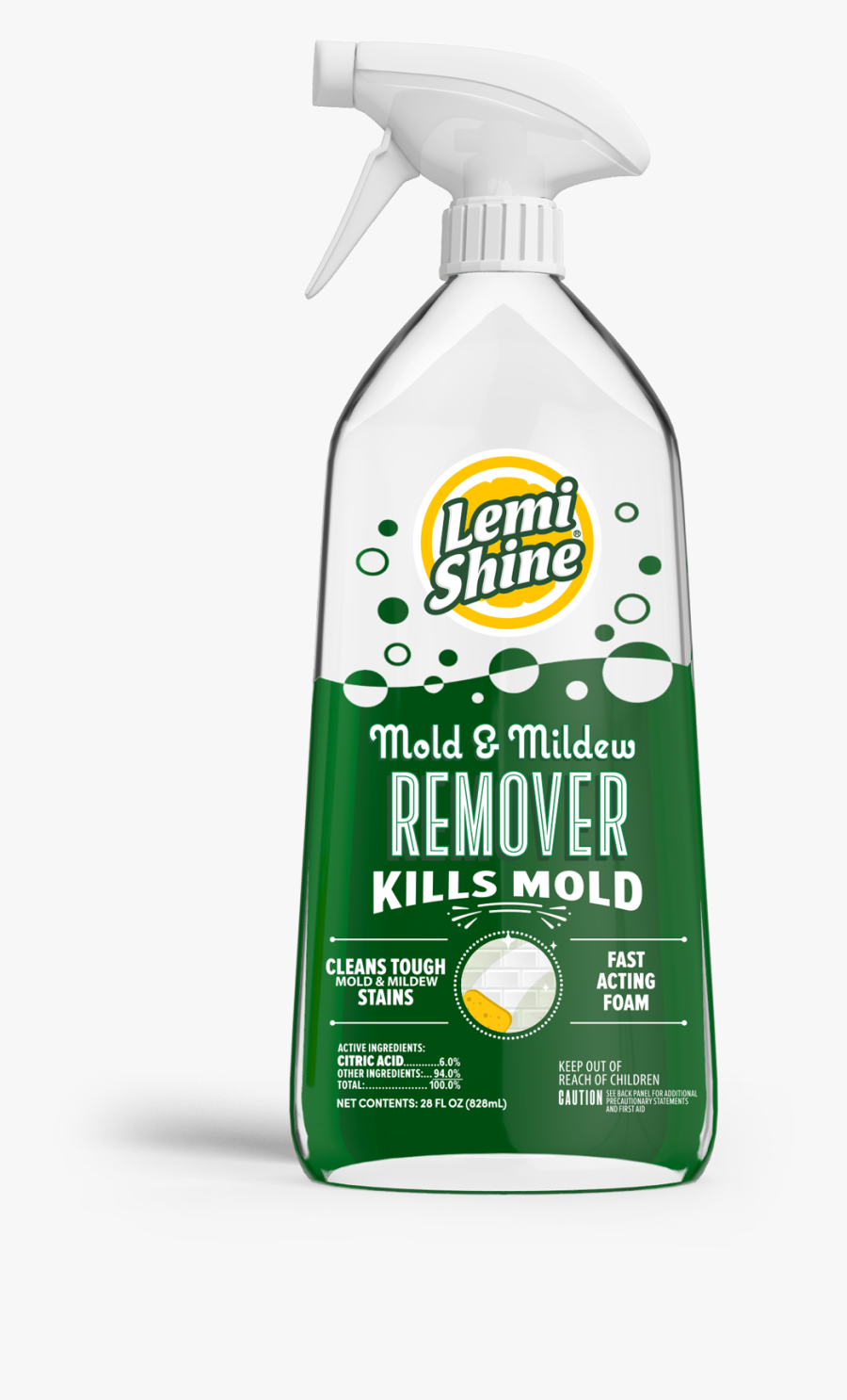 Mold And Mildew - Lemi Shine Bathroom Cleaner, Transparent Clipart