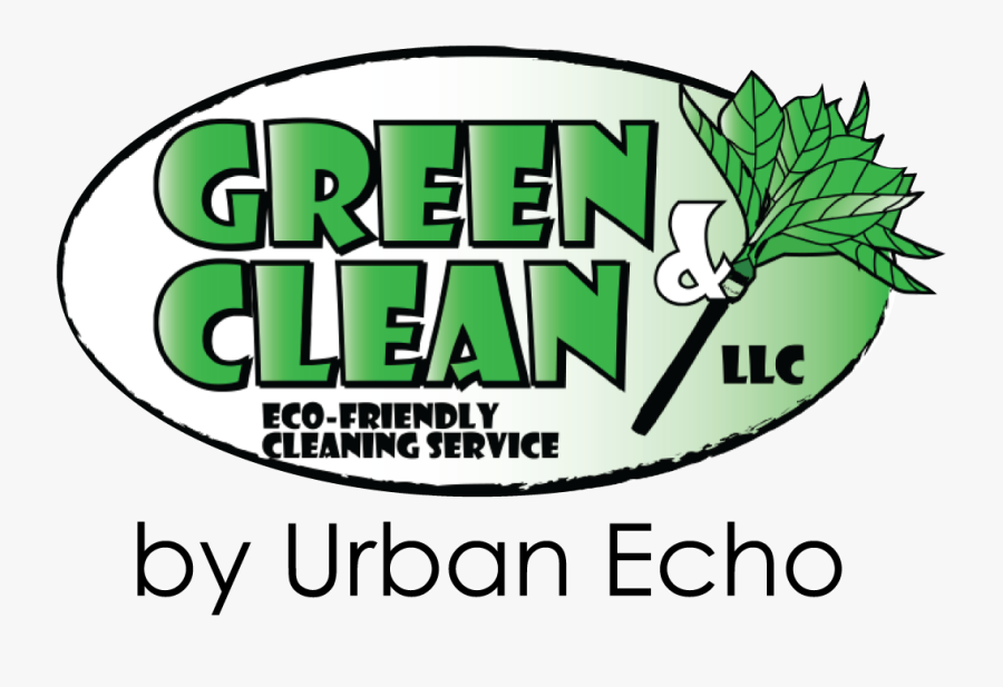 Green And Clean By Ue Logo, Transparent Clipart