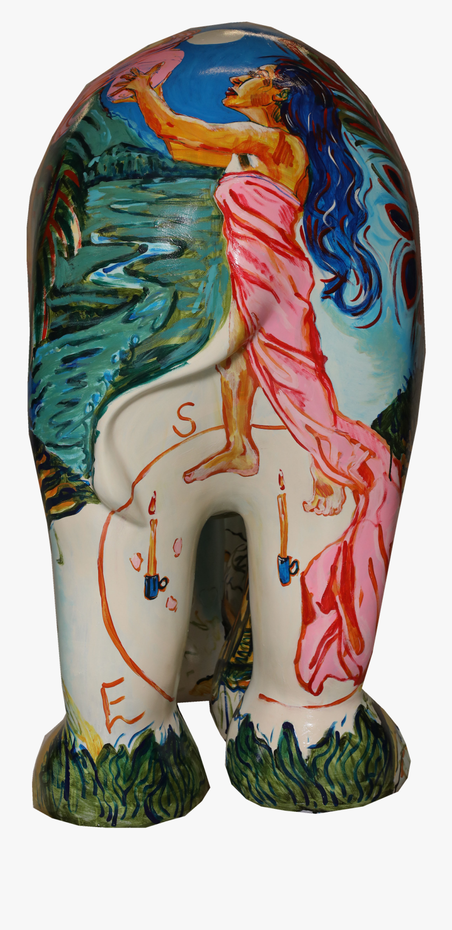 Indian Elephant, Transparent Clipart