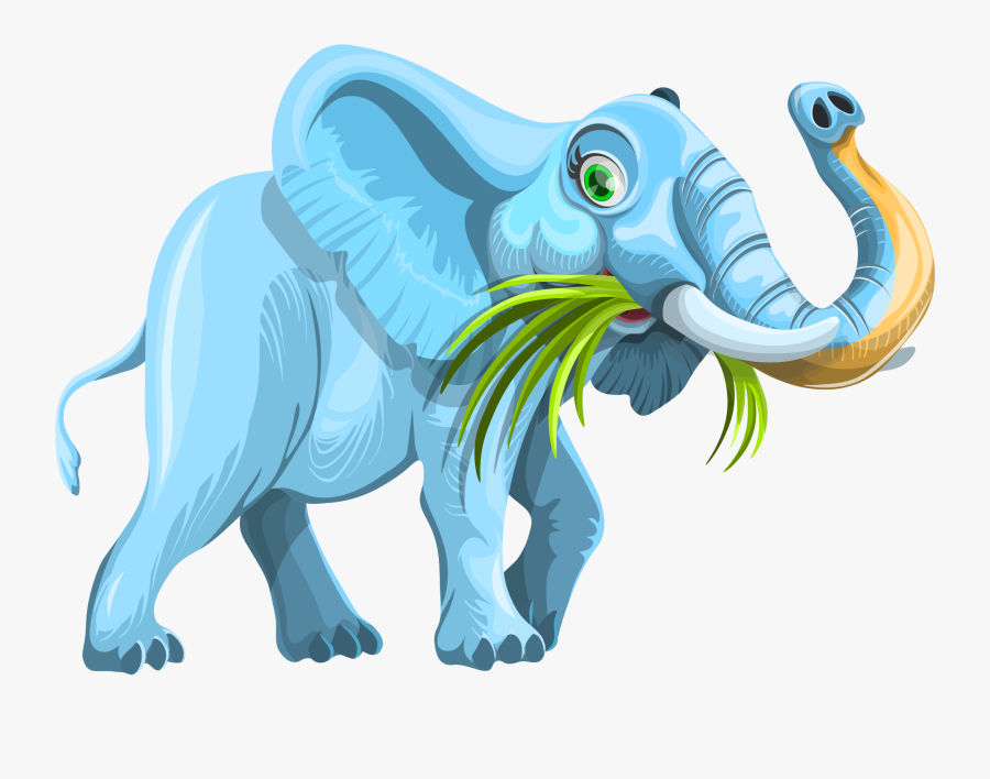 Elephants And Mammoths - Png Elephant Vector, Transparent Clipart