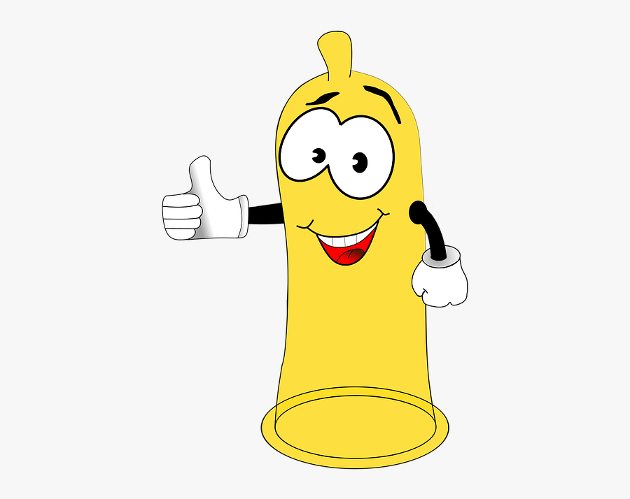 Condom, Aids, Prevention, Venereal Diseases, Hygienic - รูป โรค เอดส์ การ์ตูน, Transparent Clipart