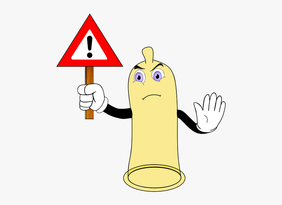 Condom-irritation - Condom Cartoon Png, Transparent Clipart