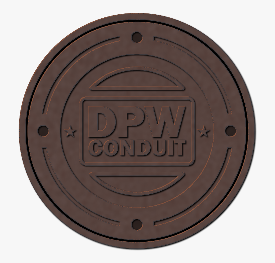 Street Iron - Circle, Transparent Clipart