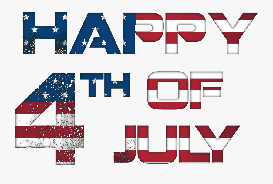 Happy 4th July Usa Png Clip Art Image - Happy 4th Of July Png, Transparent Clipart