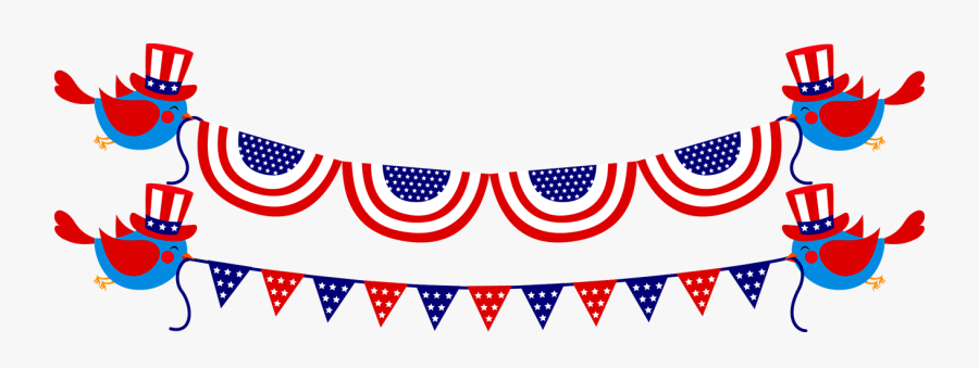 4th Of July Vector Graphics, Transparent Clipart