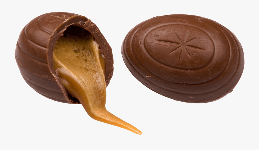 Caramel And Chocolate Easter Egg - Chocolate Easter Egg Transparent, Transparent Clipart