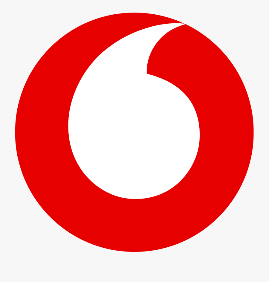 Vodafone Logo - Vodafone Uk Logo, Transparent Clipart