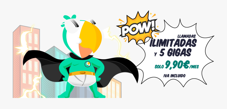 Dígame, Disfruta De La Mejores Ofertas De Telefonia - Cartoon, Transparent Clipart