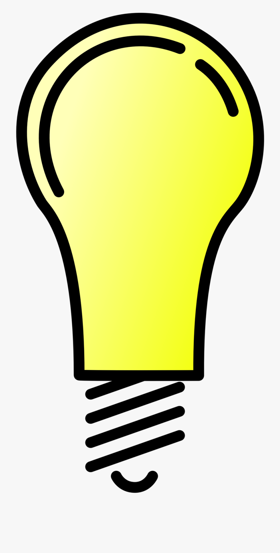 Lightbulb Electric Light Bulb - Light Bulb Transparent Background, Transparent Clipart