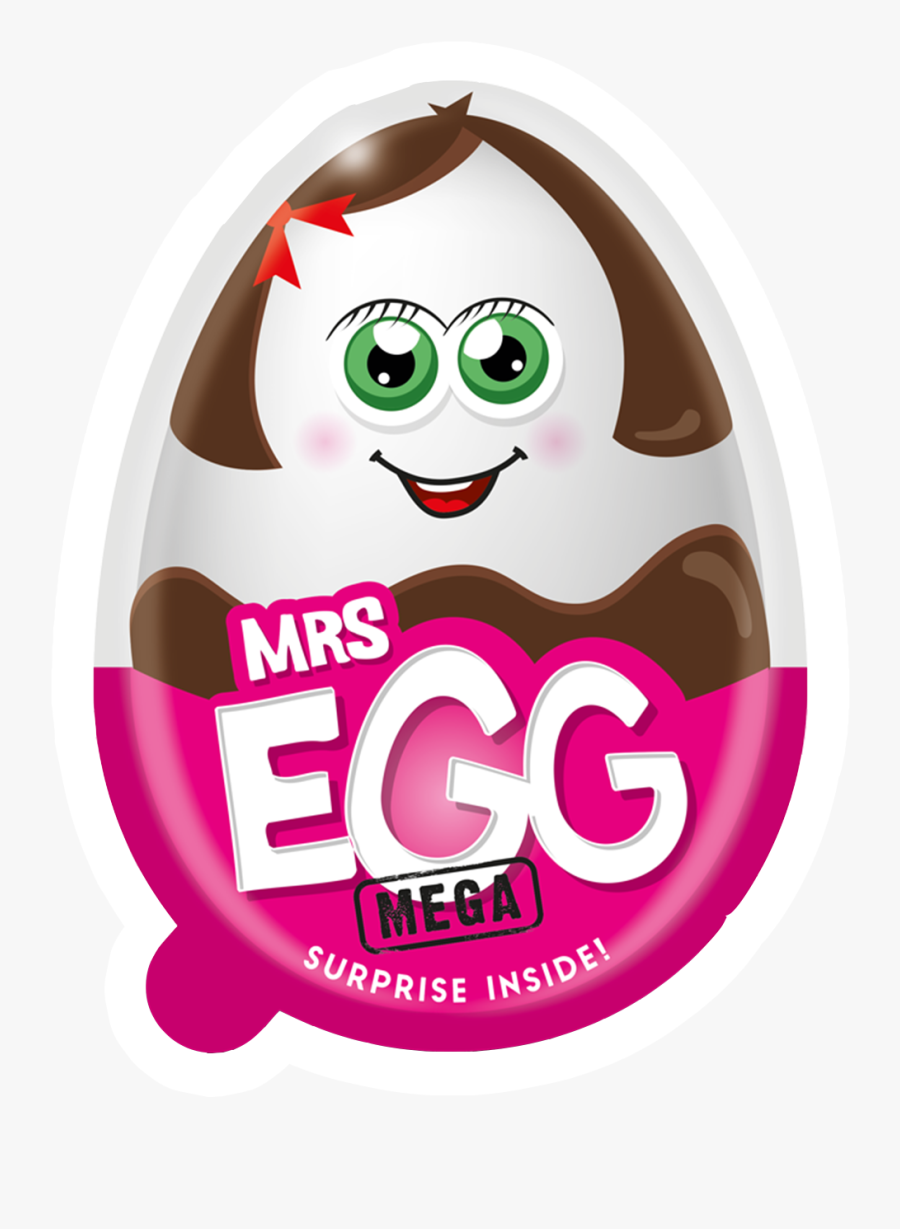 Mrs Egg Mega, Transparent Clipart
