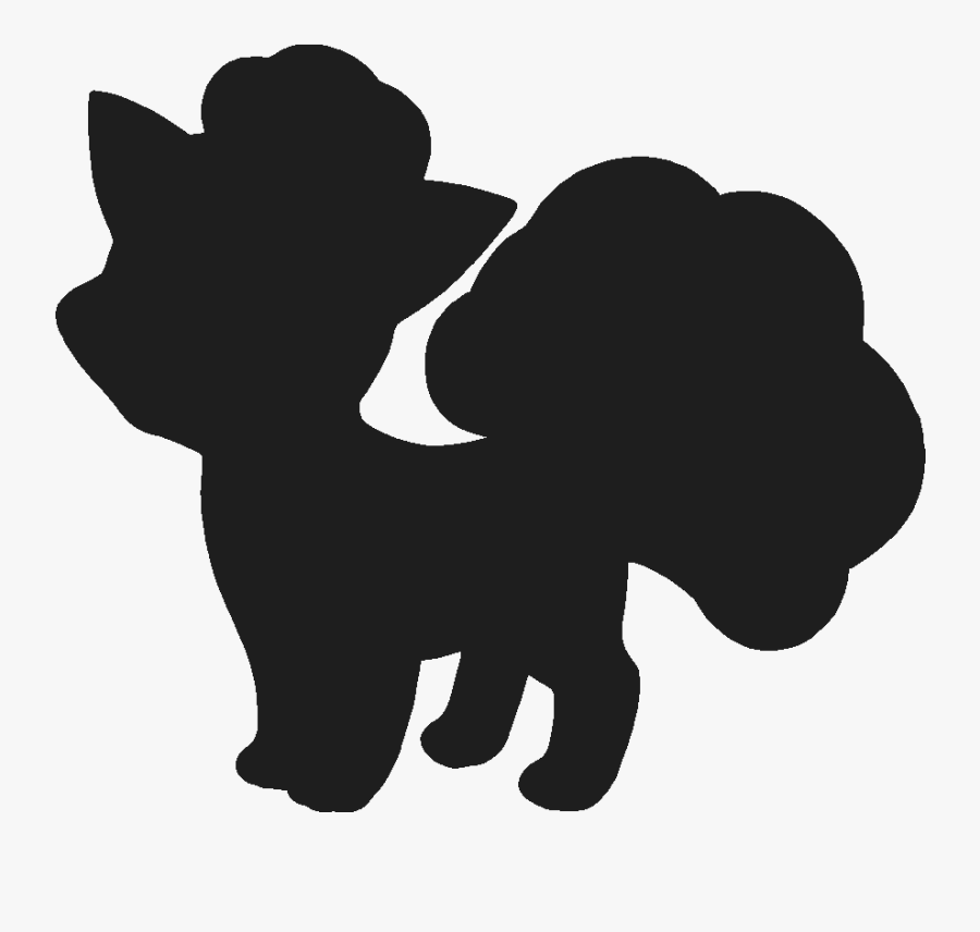 Pokemon Silhouettes Gen 1, Transparent Clipart